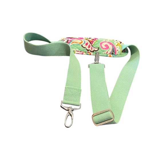 Vera Bradley Handbags - Vera Bradley green pink frutti tutti bag strap